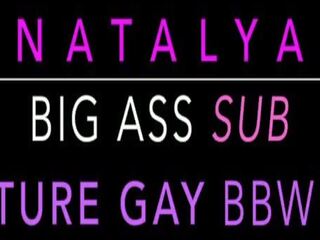 Natalya bbw full-blown cd γυναικωτός με γύρος φυσαλίδα κώλος φωτογραφίες και βίντεο