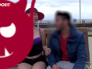 Letsdoeit - ισπανικό πορνοσταρ picks επάνω & fucks ένα ερασιτεχνικό buddy