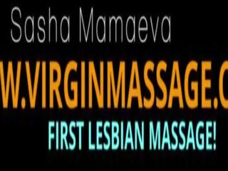 Rusinje najstnice sasha mamaeva dobi ji prva čas mastna masaža