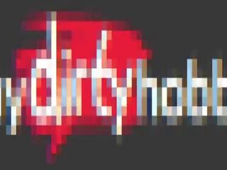 Mydirtyhobby - curvy funksjonen spiller med 2 dildoer ved den samme tid