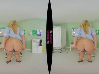Zdravotní sestra plný tělo examination wankitnow 3d virtual realita