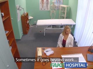 Fakehospital new şepagat uýasy takes double sperma from lustful md