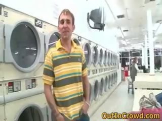 Turned on homosexual striplings having x rated video in jemagat öňünde laundry 1 by outincrowd